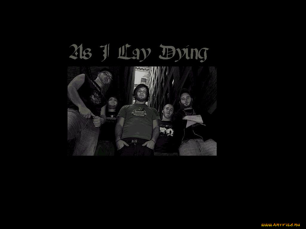 as, lay, dying, 